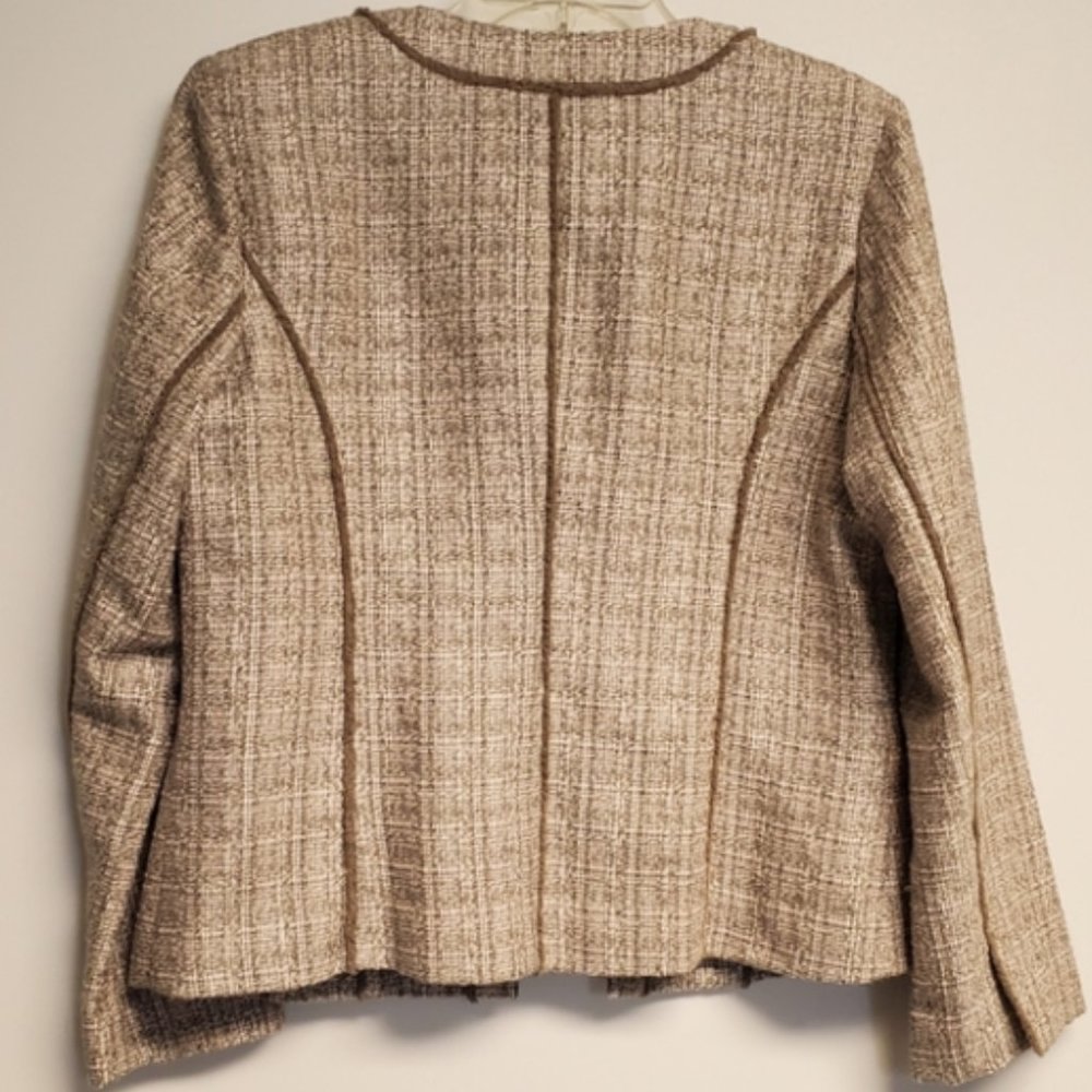 NWT CHICO'S DAPHINE TRAVEL JACKET BLAZER  SIZE 1 - Picture 5 of 6